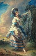 Thomas Gainsborough Portrait of Giovanna Baccelli oil painting